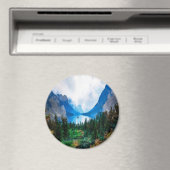 Aimant Rustic Country Mountains Nature Pittoresque (In Situ (Lave-vaisselle))