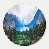 Aimant Rustic Country Mountains Nature Pittoresque (Devant)