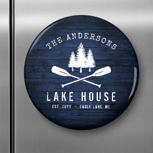 Aimant Rustic Lake House Boat