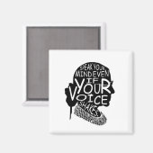 Aimant ruth bader ginsburg, parlez-vous même, notorio (Recto/Verso)