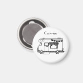 Aimant RV Camper Caravan Thunder_Cove   (Recto/Verso)