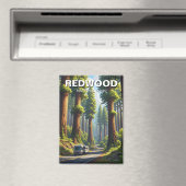 Aimant RV dans le parc national de Redwood (In Situ (Lave-vaisselle))