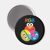 Aimant RVB, rue Sésame (Recto/Verso)