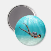 Aimant S.C.U.B.A. Diver (Recto/Verso)