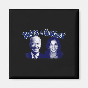 Aimant S Et Giggles Biden Kamala Harris