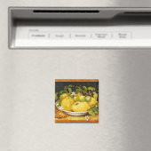 AIMANT S FRUITS LÉMONS ET FLEURS BLANCHES (In Situ (Lave-vaisselle))