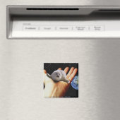 AIMANT S.O.S. SAUVEGARDEZ NOS PHOQUES À HARP (In Situ (Lave-vaisselle))