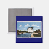 Aimant S.S. Assiniboia à Sault Ste. Marie, Ontario, CA (Recto/Verso)