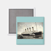 Aimant S.S. Olympic Star, White Star Line, 1913 (Recto/Verso)