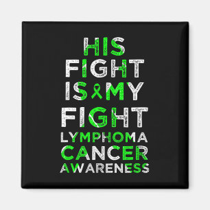 Aimant Sa Lutte Est Mon Lymphome Lutte Accordée Au Cancer