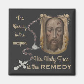 Aimant Sa Sainte Face est l'aimant REMEDY (Devant)