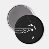 Aimant Saab 9-3 Aero (Recto/Verso)