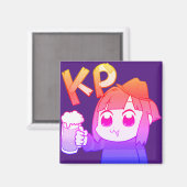 Aimant Saamin KP Neon (Recto/Verso)