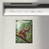 Aimant Sabah Malaysia Orangutan Travel (In Situ (Lave-vaisselle))