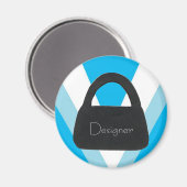 Aimant Sac à main de designer (Recto/Verso)