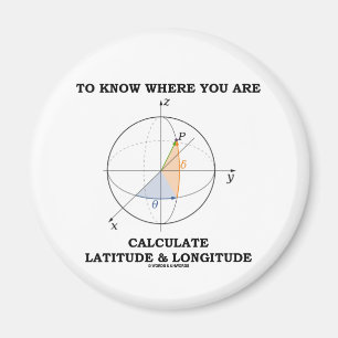 Aimant Sachez où vous êtes calculez la latitude et la