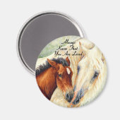 Aimant Sachez Toujours Que Vous Êtes Amoureux - Mare & Fo (Recto/Verso)