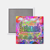 Aimant Sacramento Vista Express (Recto/Verso)