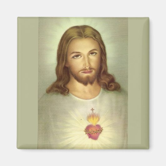 Aimant Sacré Coeur de Jésus (Devant)