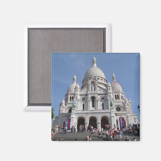 Aimant Sacré-Coeur, Paris (Recto/Verso)