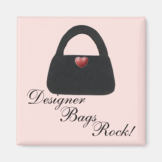 Aimant Sacs de créateurs rock (Devant)