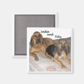 Aimant Sadie et Toby 1 (Recto/Verso)