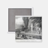 Aimant Sadler's Wells Theatre, gravé par J. Garner (Recto/Verso)