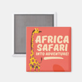 Aimant Safari Afrique dans l'aventure ! (Recto/Verso)
