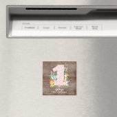 Aimant Safari Jungle Girls premier anniversaire Favoriser (In Situ (Lave-vaisselle))