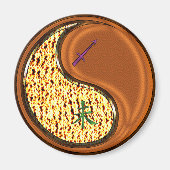 Aimant Sagittaire & Chèvre de Bois (Devant)