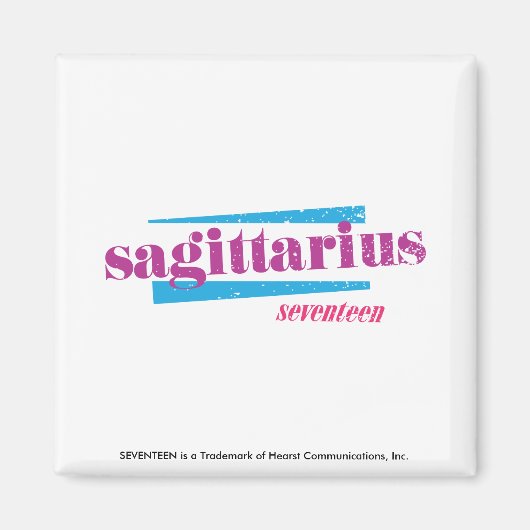 Aimant Sagittaire pourpre (Devant)