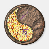 Aimant Sagittarius & Earth Rooster (Devant)