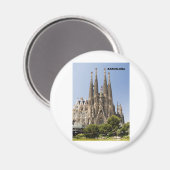 Aimant Sagrada Familia Barcelone Espagne (Recto/Verso)