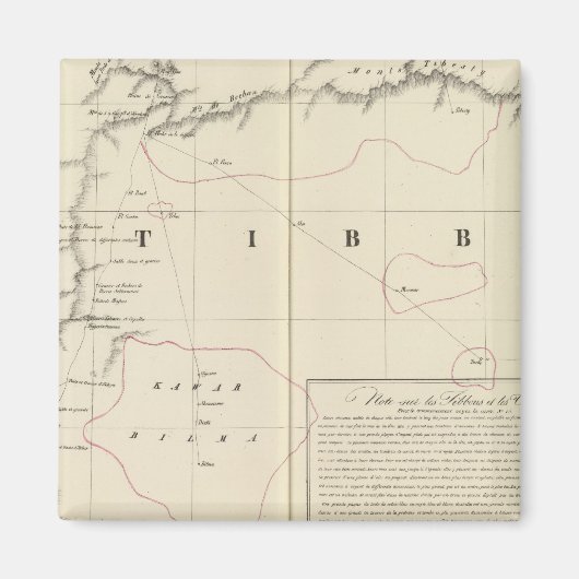 Aimant Sahara, Afrique 16 (Devant)