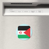 Aimant Sahara occidental Drapeau de haute qualité (In Situ (Lave-vaisselle))