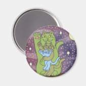 Aimant Sain, riche et sage dans une nuit d'automne (Recto/Verso)