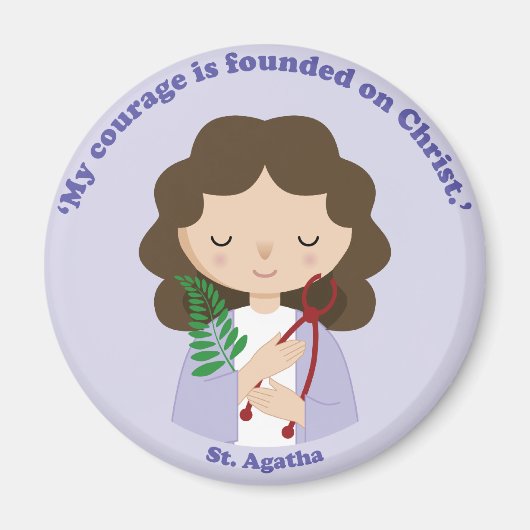Aimant Saint Agatha (Devant)