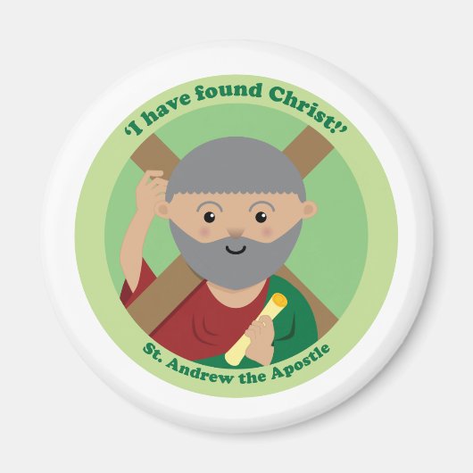 Aimant Saint André l'Apôtre (Devant)