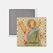 Aimant Saint André l'Apôtre (RLS 01) (Recto/Verso)