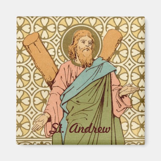 Aimant Saint André l'Apôtre (RLS 01) (Devant)