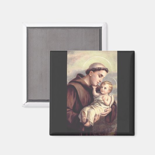 Aimant Saint Anthony of Padua (Recto/Verso)