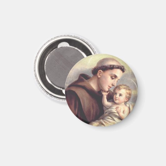 Aimant Saint Antoine de Padoue (Recto/Verso)