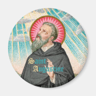 Aimant Saint Augustin d'Hippo (SAU 047 ; détail)