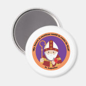 Aimant Saint Augustin d'Hippone (Recto/Verso)