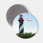 Aimant Saint Augustine (Recto/Verso)