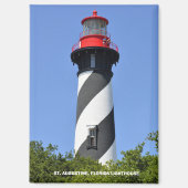 Aimant Saint Augustine, Floride Phare (Recto)