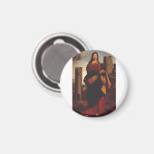 Aimant Saint Barbara par Giovanni Antonio Boltraffic io (Recto/Verso)