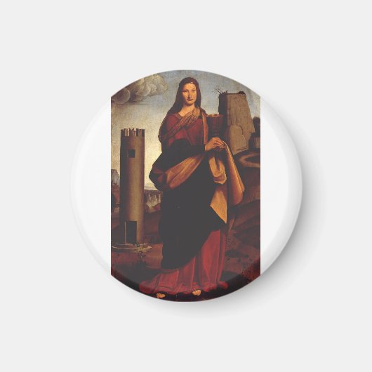 Aimant Saint Barbara par Giovanni Antonio Boltraffic io (Devant)