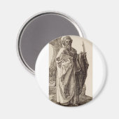 Aimant Saint Barthélemy l'Apôtre Beaux-Arts (Recto/Verso)