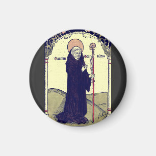 Aimant Saint Benoît de Nursie Père du monachisme